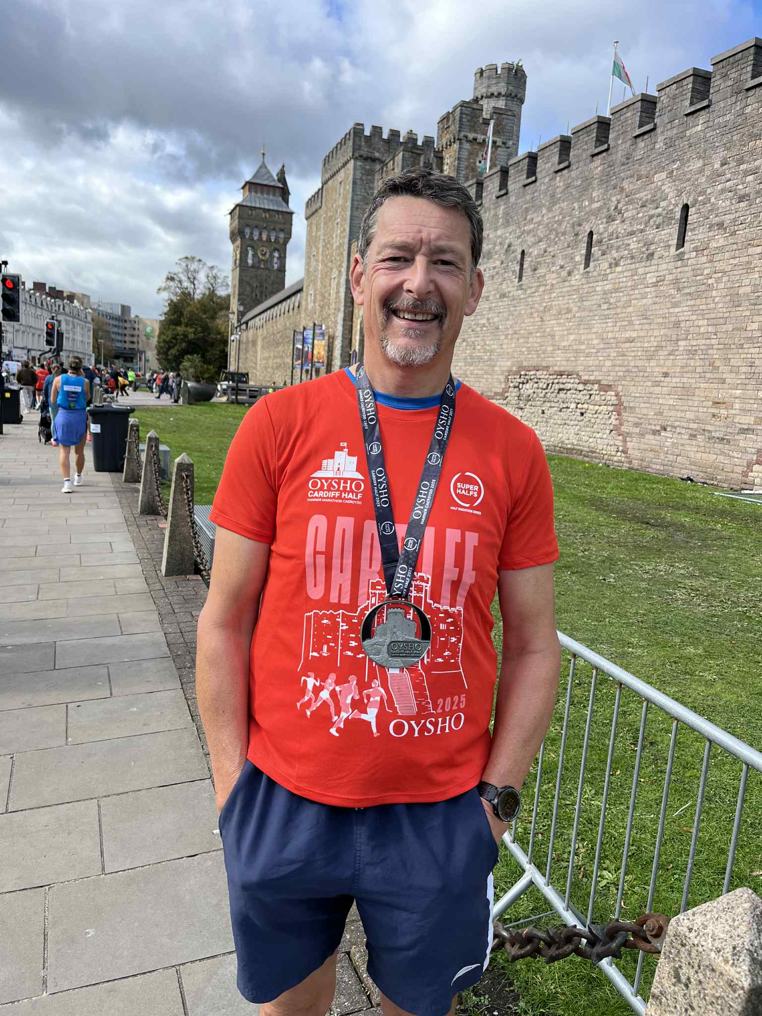 Running for RNC at the Cardiff Half Marathon